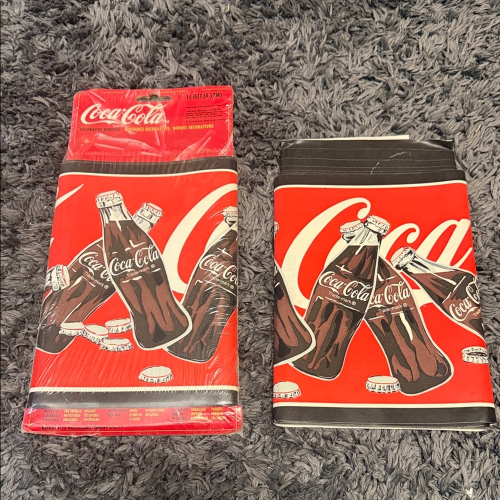 VTG Coca Cola Wall Boarder